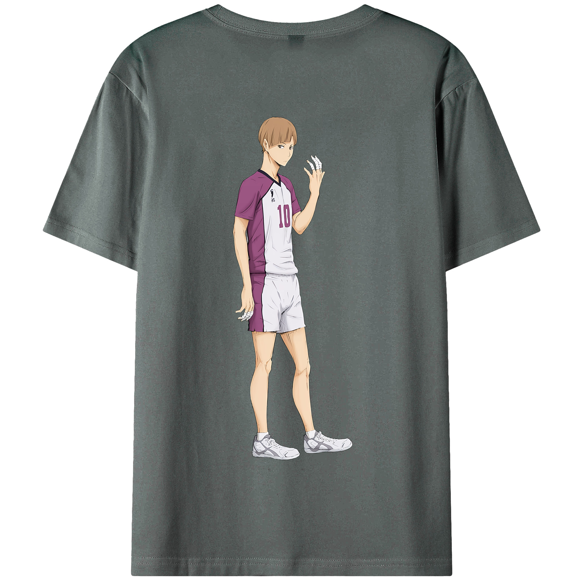 （画像用） ハイキュー!! Haikyu!! 綿100％半袖Tシャツ（背面プリント）